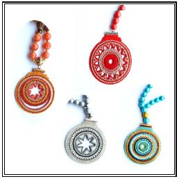 R&eacute;aliser un collier &agrave; l'aide de ronds