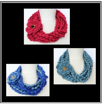 Permet de réaliser un chauffe cou original et vous adorerez le crocheter Permet de réaliser un chauffe cou original et vous adorerez le crocheter