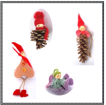 Permet de réaliser des créations diverses que vous pourrez accrocher au sapin Permet de réaliser des créations diverses que vous pourrez accrocher au sapin