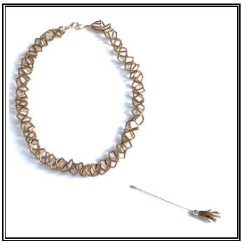 Permet de r&eacute;aliser un collier et une broche
