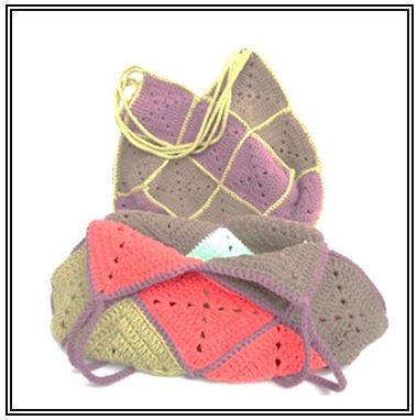 Au d&eacute;part d'une chainette, r&eacute;alisez un sac original et vous adorerez le crocheter