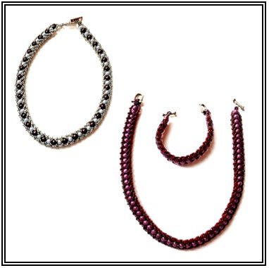 Permet de r&eacute;aliser un joli collier et un bracelet.